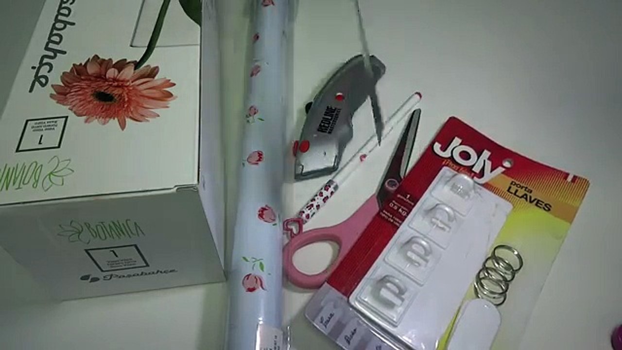 porta llaves y recibos