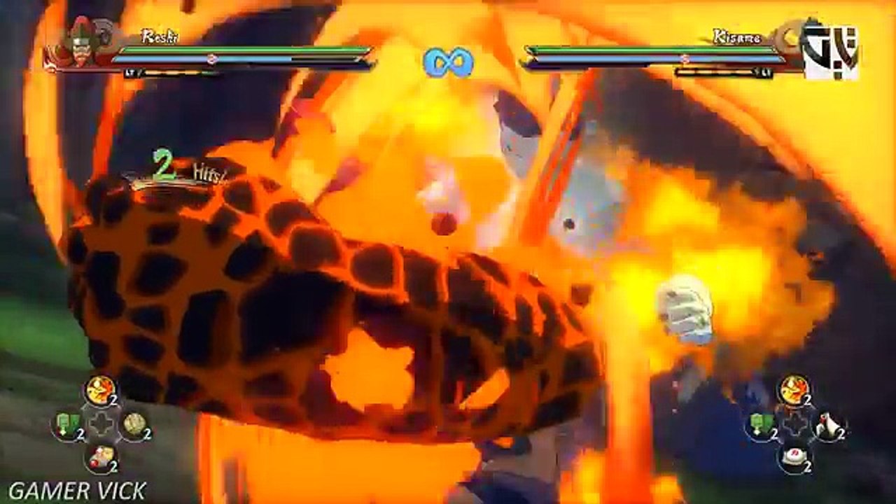 All Jinchuriki Forms Moveset+Combo+Awakening[Showcase] Naruto Shippuden Ultimate Ninja Storm 4