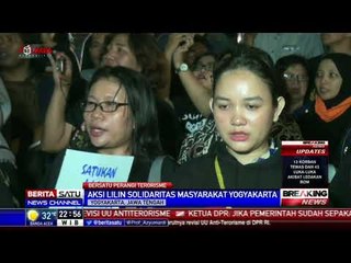 Warga Jogja Gelar Doa Bersama untuk Korban Bom Surabaya