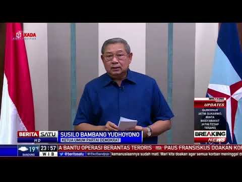 Pernyataan SBY Terkait Teror Bom Gereja di Surabaya