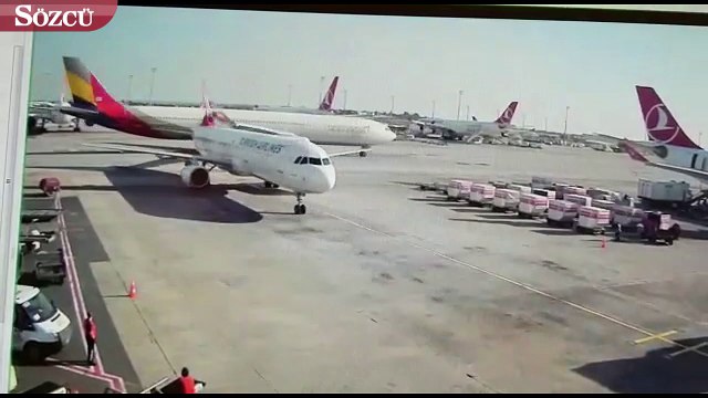 Atatürk Havalimanı’nda çarpışma