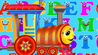 Alphabet Train Song | Learn ABC Songs Best Video for Children | Nursery Rhymes for Kids