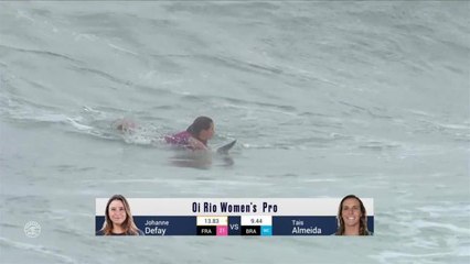 Adrénaline - Surf : Oi Rio Women's  Pro, Women's Championship Tour - Round 2 heat 3