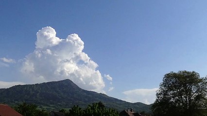 Formation de Cumulonimbus sur les Voirons