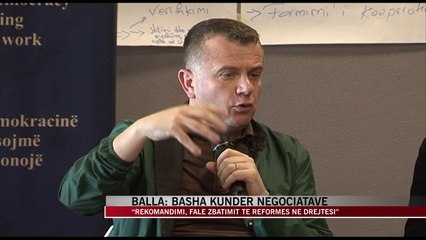 Balla: Basha kundër negociatave - News, Lajme - Vizion Plus