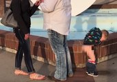 Little Boy Pees While His Mom Receives Marriage Proposal