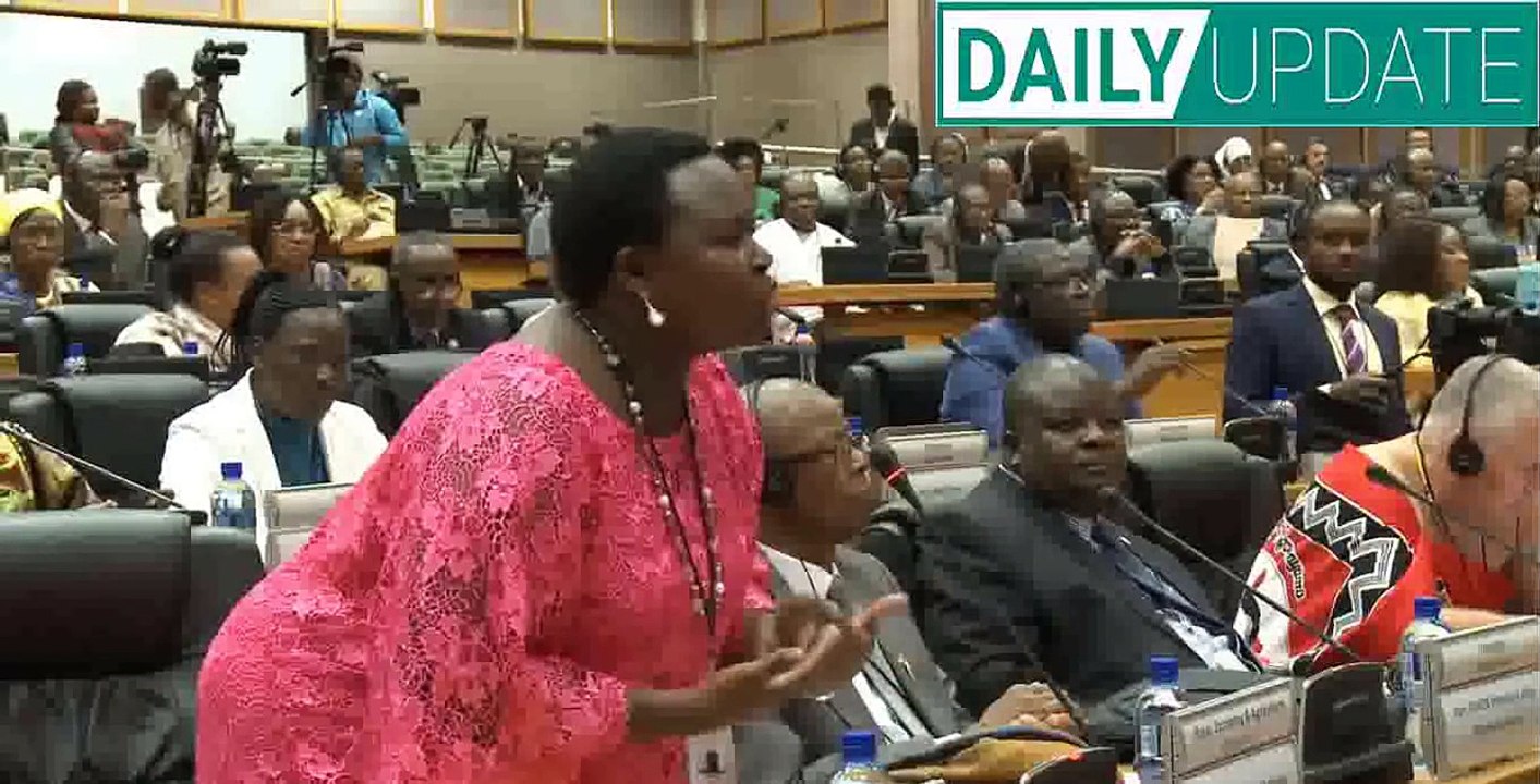 Julius Malema and Thandi Modise shakes up Pan African ...