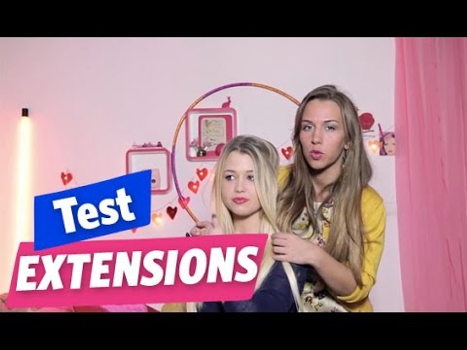 ✿ Emmy et Marie testent les extensions pour cheveux ✿