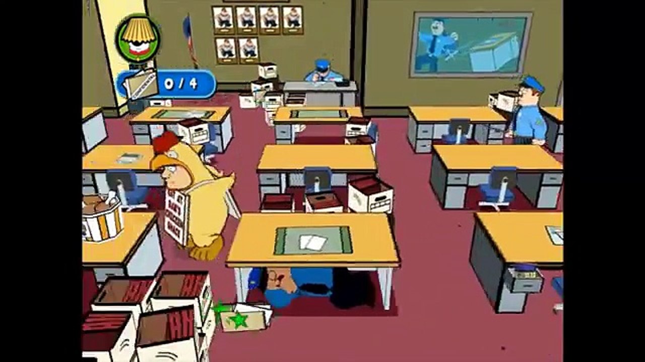 Lets Play Family Guy the Video Game 05 Brian Police Station 2 HD PS2