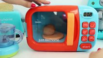 Just Like Home Cooking Playset Toy Review - How to Make Cupcakes & Cake w/ Play Doh