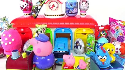 Peppa Pig, George e Galinha Pintadinha na Aventura na Garagem do Tayo! 🚗 - thumbnail
