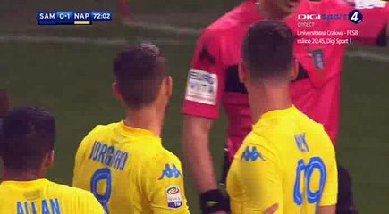 Arkadiusz Milik Goal - Sampdoria 0-1 Napoli 13-05-2018