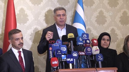 Türkmen ve Araplar siyasetçilerden ortak basın açıklaması - KERKÜK