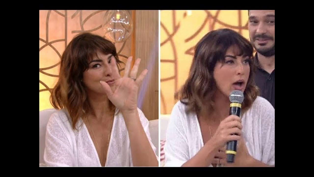Fernanda Paes Leme solta Palavrão ao vivo no Encontro e surpreende Ana Furtado