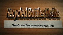 DIY Recycled Crafts Ideas: Making a Gramophone Recycled Bottles Crafts