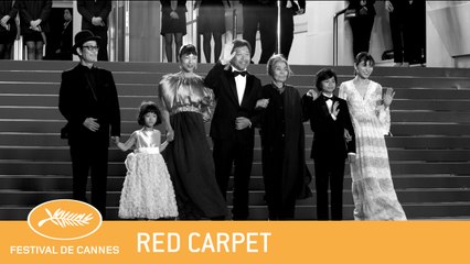 MANBIKI KAZOKU - CANNES 2018 - RED CARPET - EV