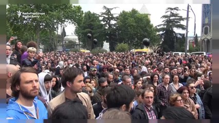 Thousands continue protesting in Georgia
