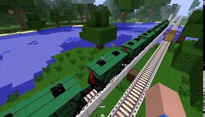 Minecraft Trains: longest minecraft train? + updates!