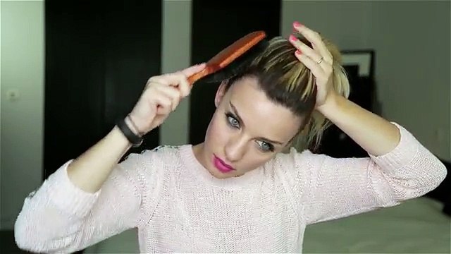 Topuz Süngeri ile Kolay Saç Topuzu - İki Kolay Topuz