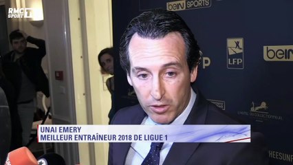 Emery : "Très content d'avoir remporté ce trophée"