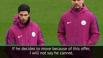 Guardiola won't stand in Arteta's way for Arsenal job