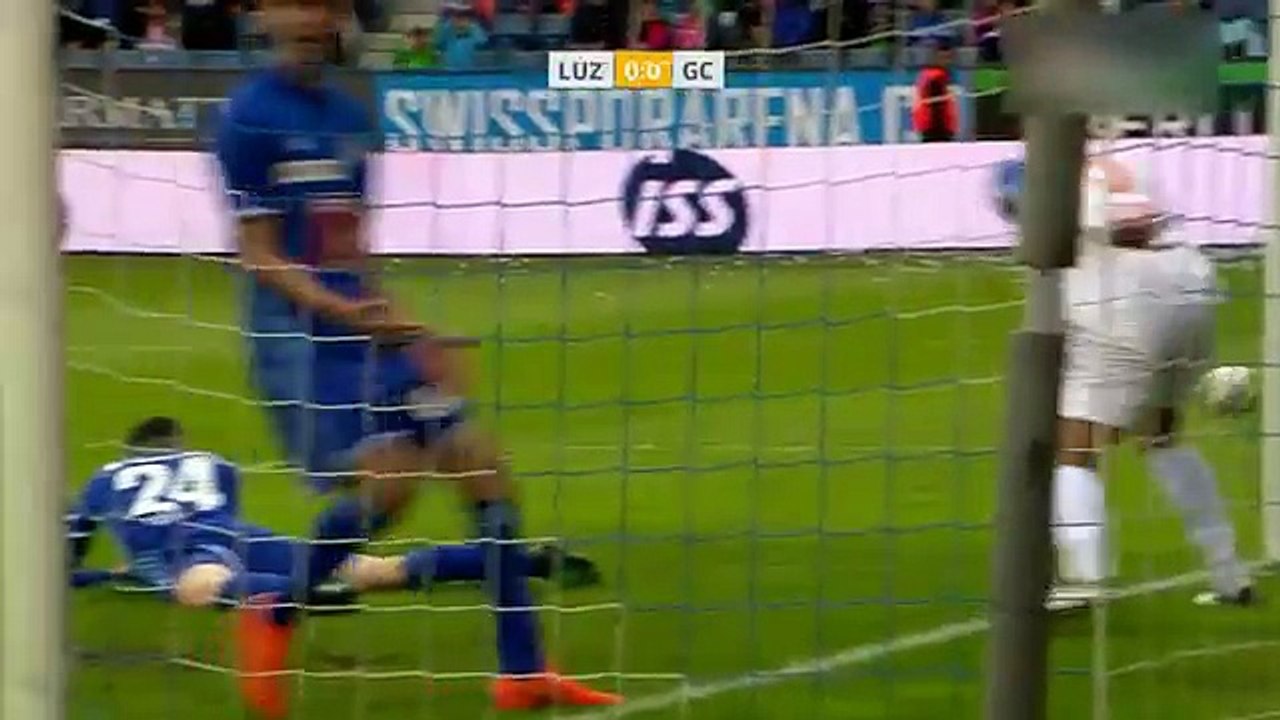Luzern 1:1 Grasshoppers (Switzerland. Super League. 13 May)
