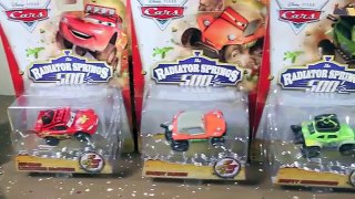CARS RADIATOR SPRINGS 500 1/2 Off-Road Rally Race Track Action Shifters Set Micro Drifters