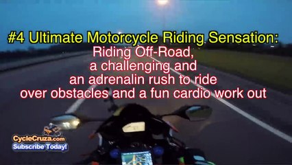 Top 5 ULTIMATE Motorcycle Riding SENSATIONS | MotoVlog
