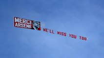'They had the wrong banner' - Wenger on respect from the Arsenal fans