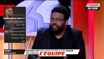 Appadoo «Le tiers de saison de Neymar est meilleur que la saison de n'importe qui» - Foot - EDS