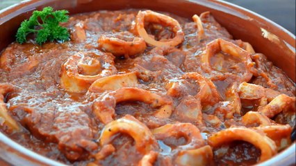 La Mejor Receta de Calamares en Salsa