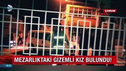 İşte Yakalanan Mezarlıktaki Gizemli Kız ve Hikayesi ! SON DAKİKA