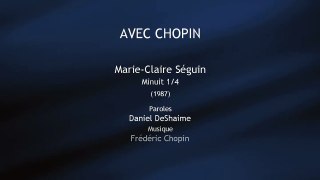 Avec Chopin - Marie-Claire Séguin