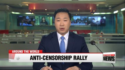 Hundreds rally in Moscow to demand Russia unblock Telegram messenger app