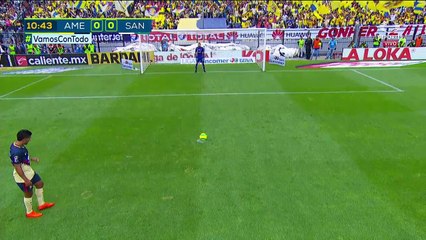 Cecilio Domínguez Goal ~ Club América vs Santos Laguna  1-0