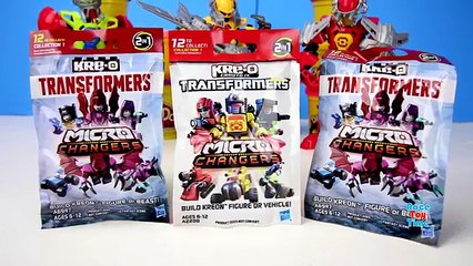 KRE-O TRANSFORMERS KREON MICRO-CHANGERS Figures Pack