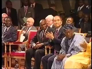 Abidjan 2005 Un discours légendaire de Abdou Diouf sur le Président Wade