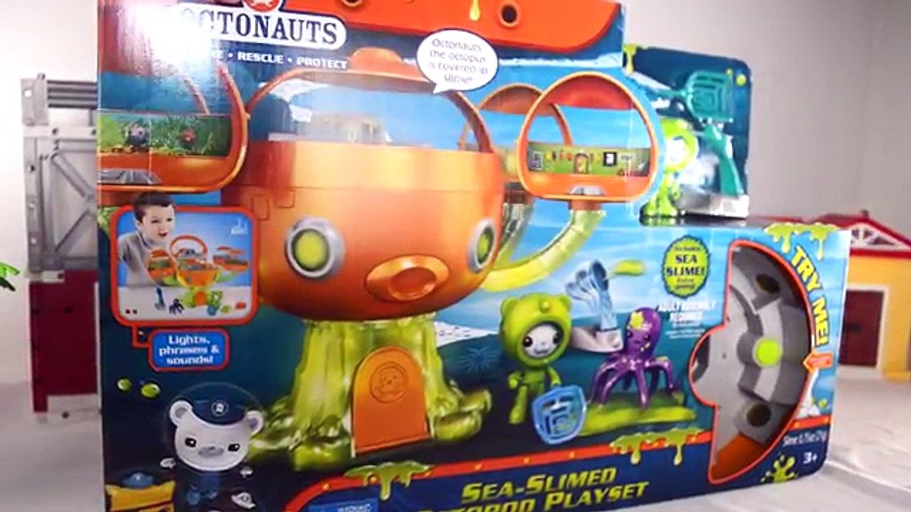 OCTONAUTS TOYS SEA SLIMED OCTOPOD PLAYSET, OCTOPUS RESCUE, TRANSFORMERS BOTS, SURPRISE EGGS, BOULDER