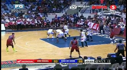 SAN MIGUEL VS RAIN OR SHINE MAY 13 2018 4Q