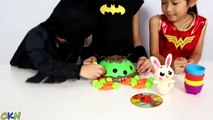 Superhero Jumping Jack Children Fun Board Game With Batman Batgirl Wonder Woman Ckn Toys