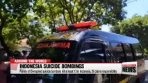 Family of suicide bombers kill at least 13 in Indonesia