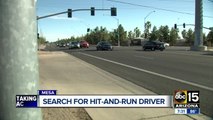 Search continues for Mesa hit-and-run driver