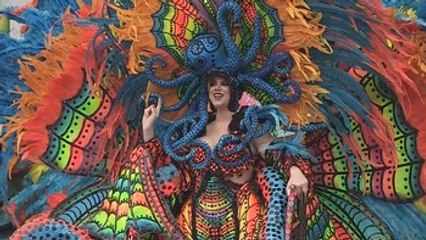 Mitología, misticismo y Mundial se apoderan del Desfile de Reinas de Panamá