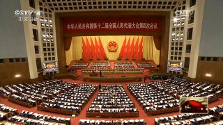 [中国新闻]十二届全国人大四次会议举行第二次全体会议