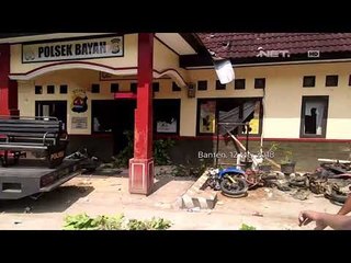 Polsek Bayah yang Dirusak Ratusan Nelayan Mulai Diperbaiki - NET 12
