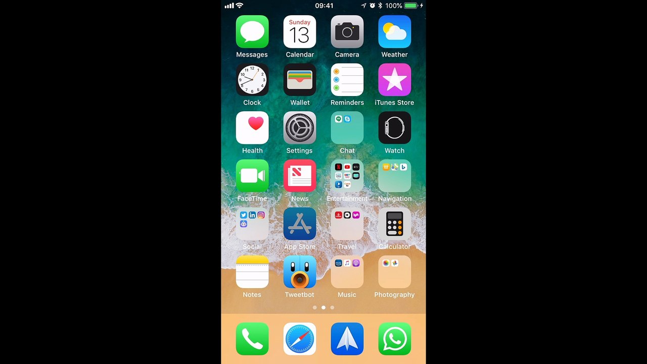 iPhone Scrolling Screenshots - Tailor App