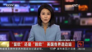 [中国新闻]“留欧”还是“脱欧” 英国各界选边站