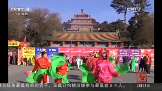 [中国新闻]新春佳节：逛庙会 品民俗