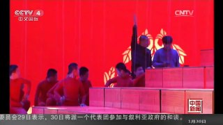 [中国新闻]猴年春晚倒计时 春晚探营：走进一号演播厅
