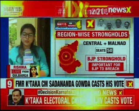 Karnataka Elections Chief electoral officer Sanjiv Kumar casts vote